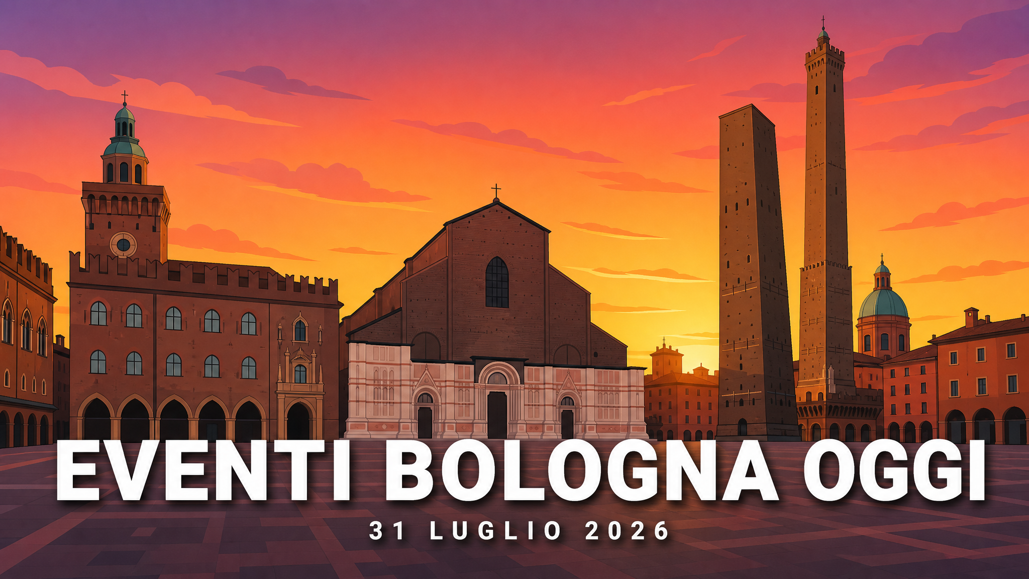 Eventi a Bologna oggi, 31 luglio 2026: cosa fare in città