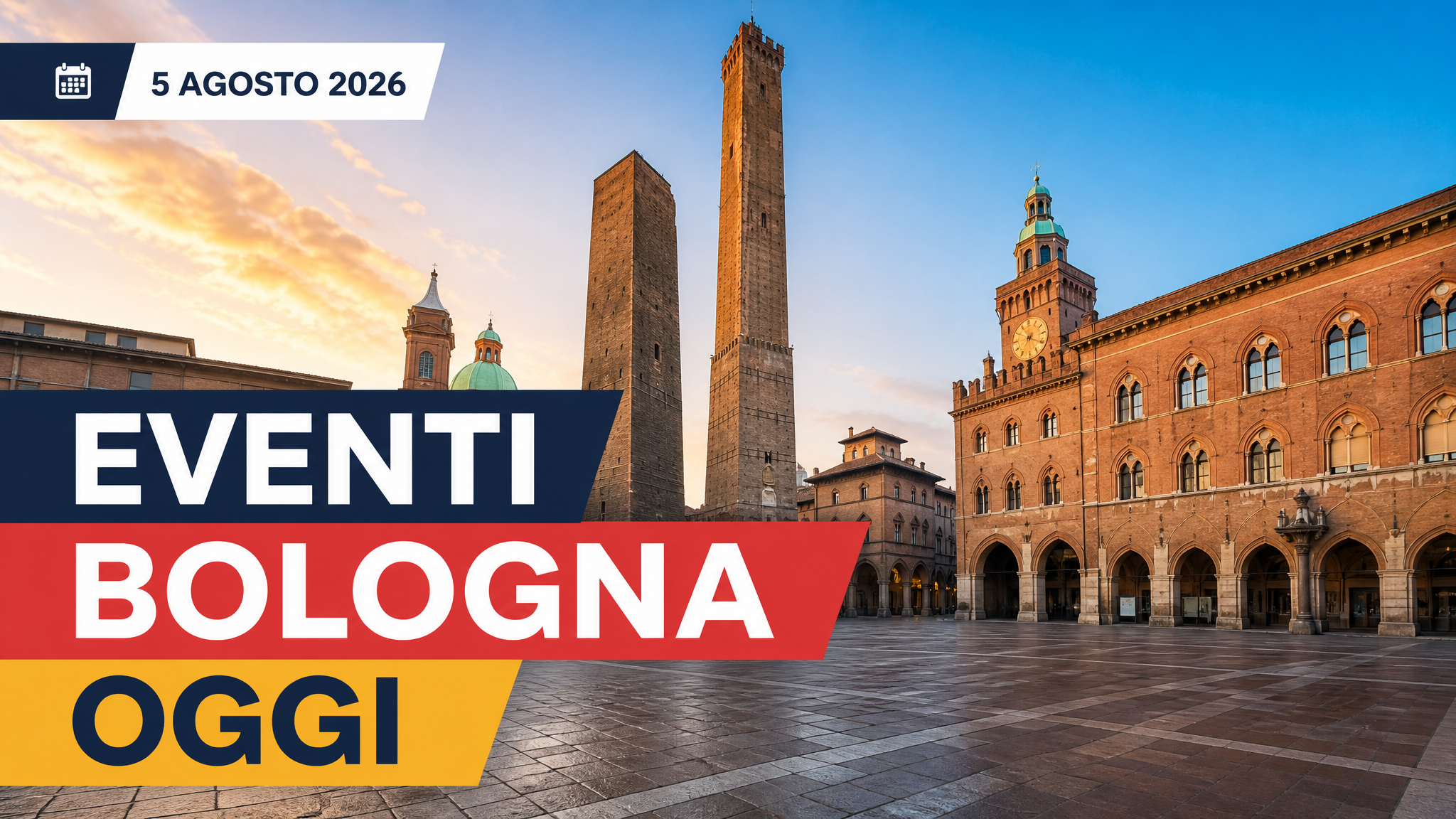 Eventi a Bologna oggi, mercoledì 5 agosto 2026: cosa fare in città