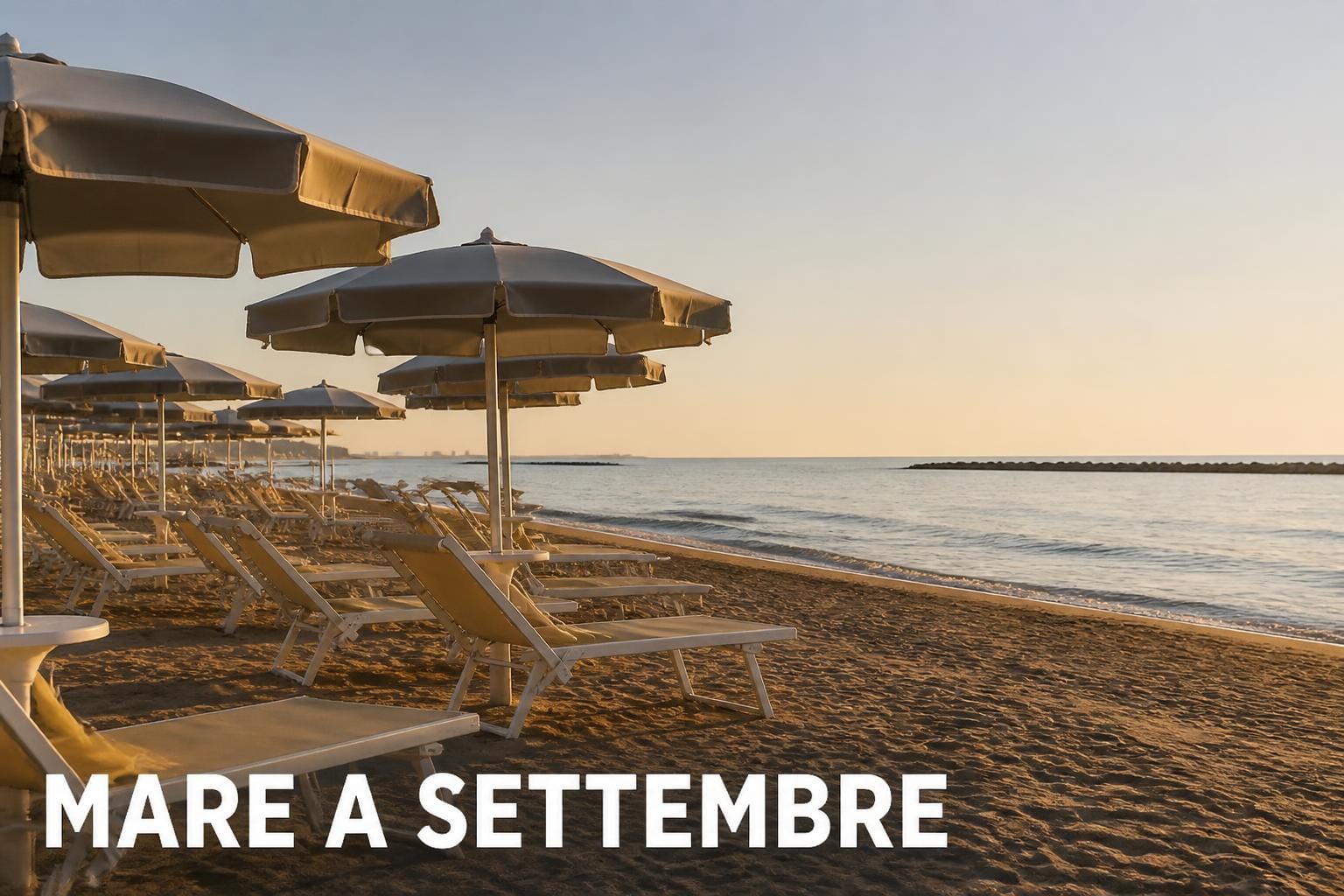 Mare a settembre: la Riviera romagnola ancora aperta