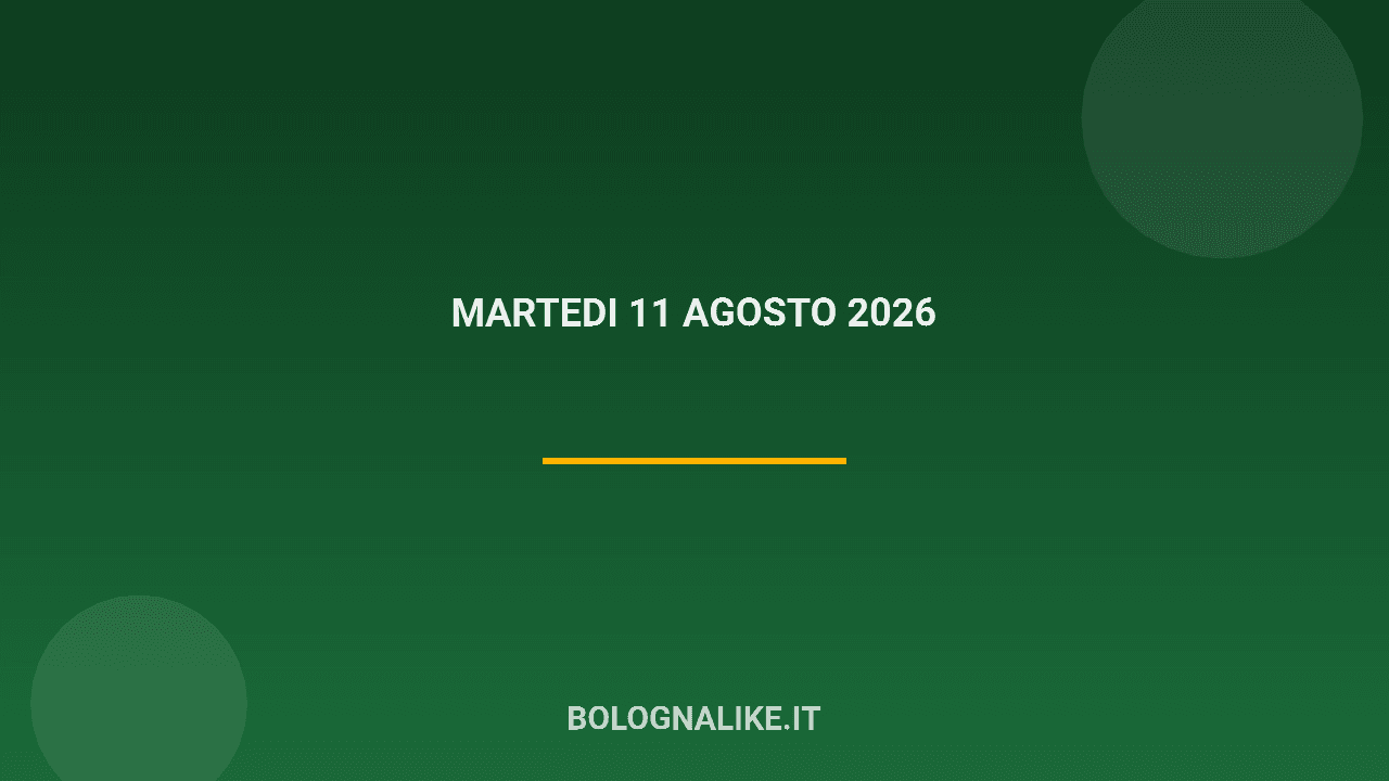 Viabilità e trasporti a Bologna oggi, 11 agosto 2026: chiusure e aggiornamenti