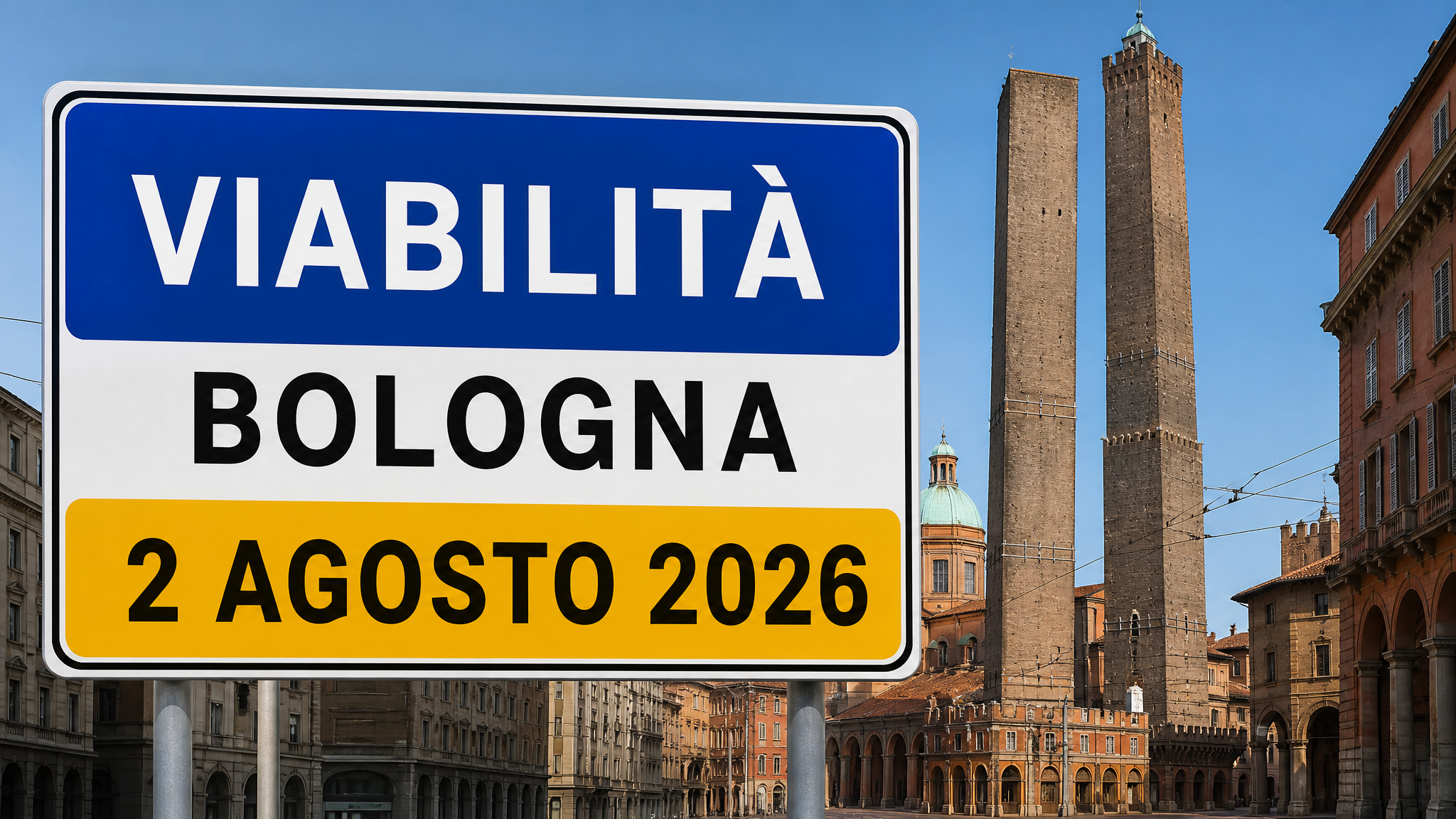 Viabilità e trasporti a Bologna oggi, 2 agosto 2026: chiusure e aggiornamenti