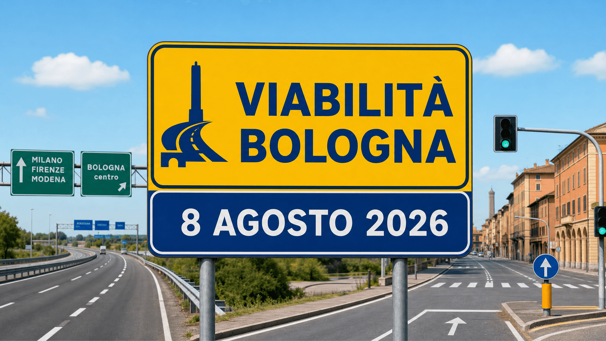 Viabilità e trasporti a Bologna oggi, 8 agosto 2026: chiusure e aggiornamenti