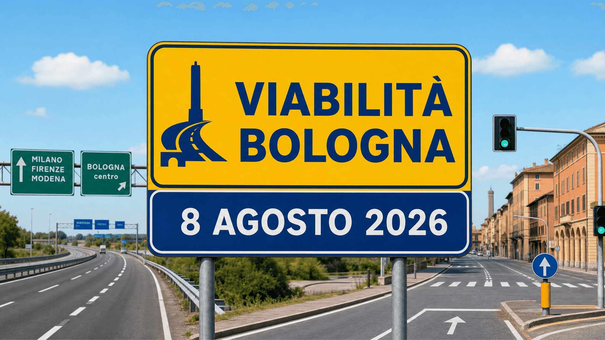 Viabilità e trasporti a Bologna oggi, 9 agosto 2026: chiusure e aggiornamenti