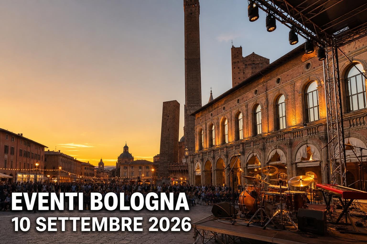 Eventi a Bologna oggi, 10 settembre 2026: cosa fare in città