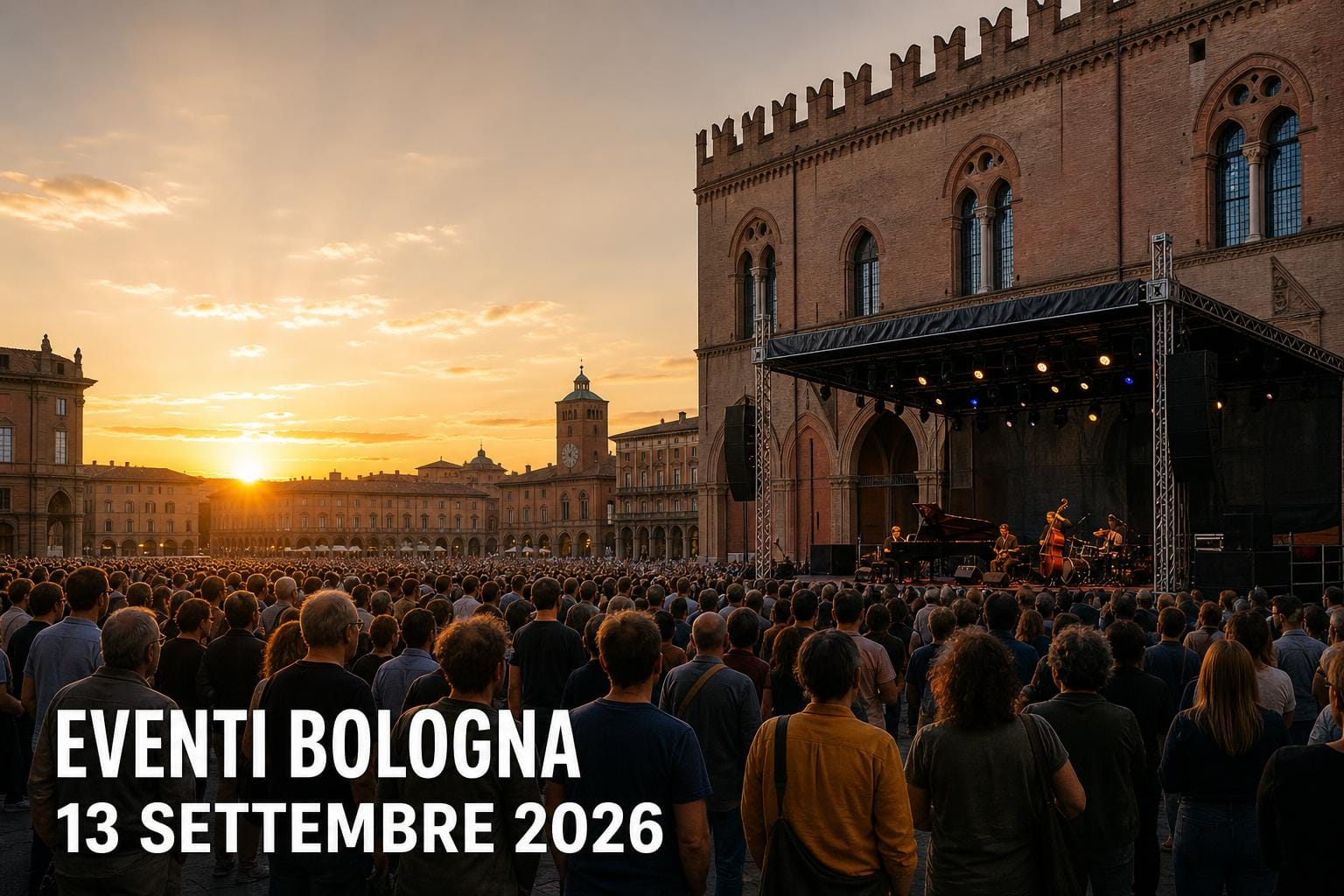Eventi a Bologna oggi, 13 settembre 2026: cosa fare in citta'