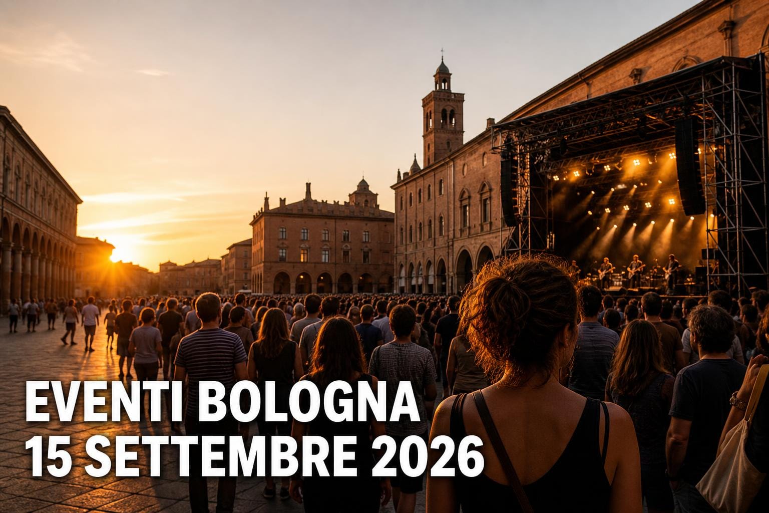 Eventi a Bologna oggi, 15 settembre 2026: cosa fare in città