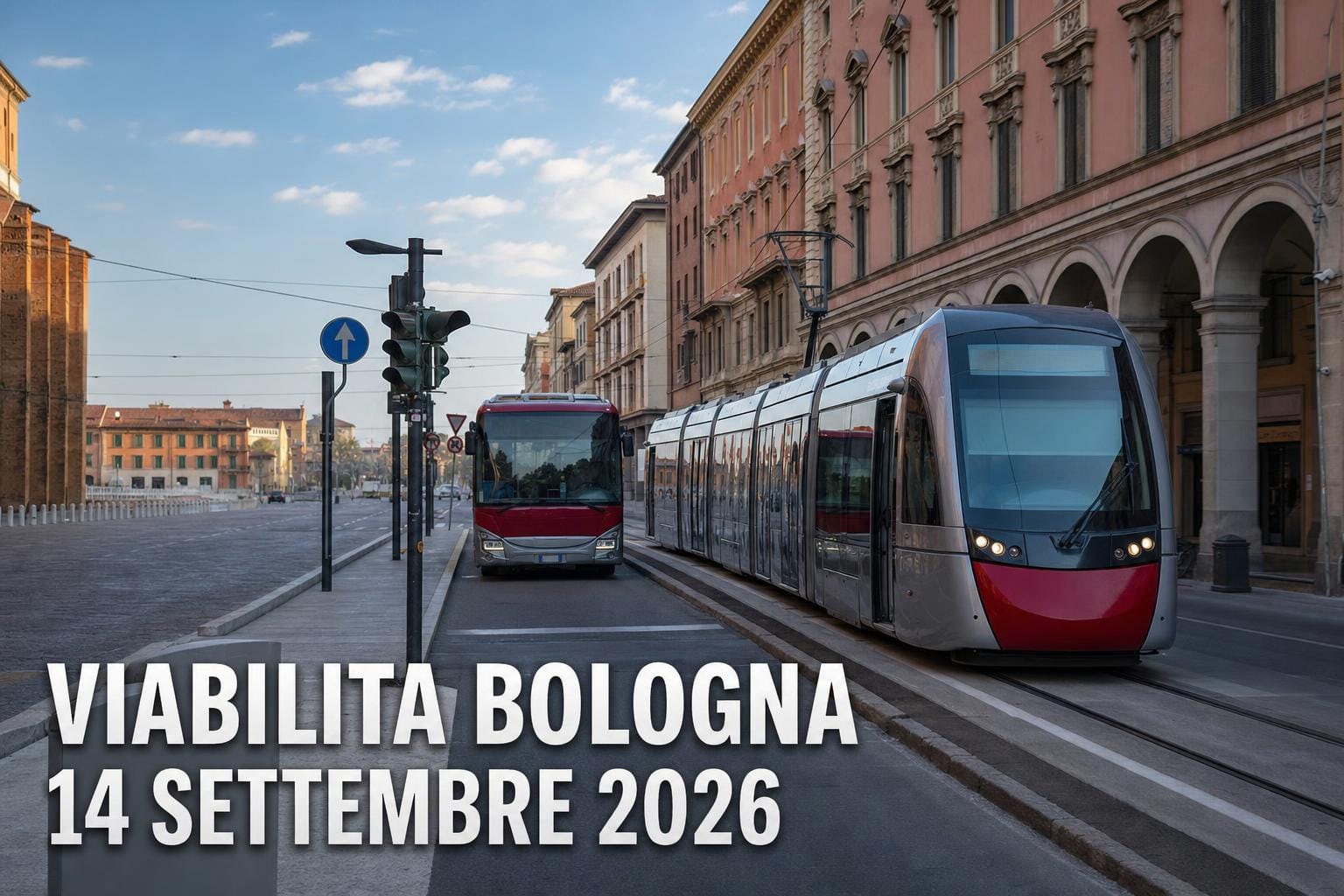 Viabilità e trasporti a Bologna oggi, 14 settembre 2026: chiusure e aggiornamenti